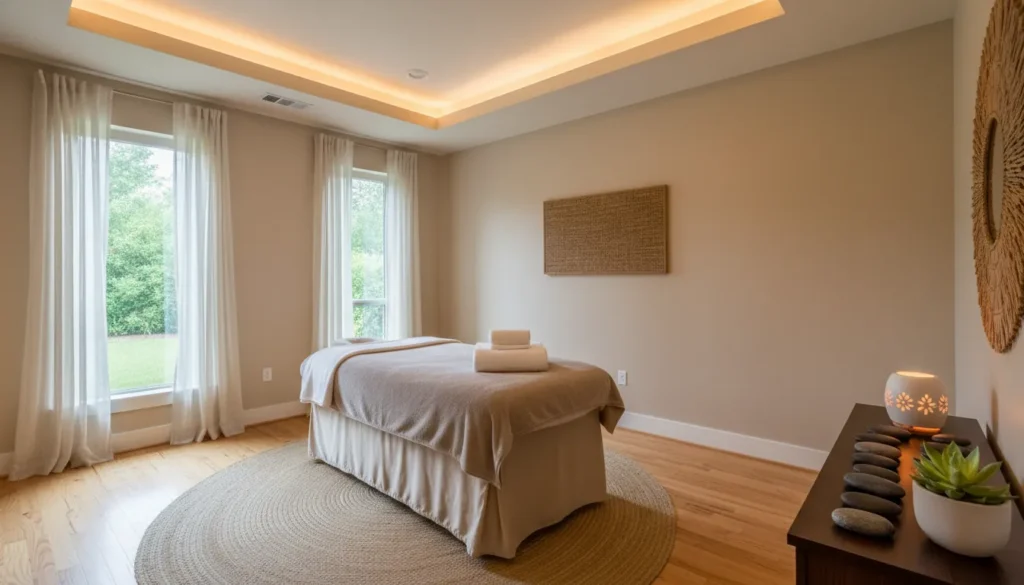 Welcoming room for regular massage therapy in Richmond TX